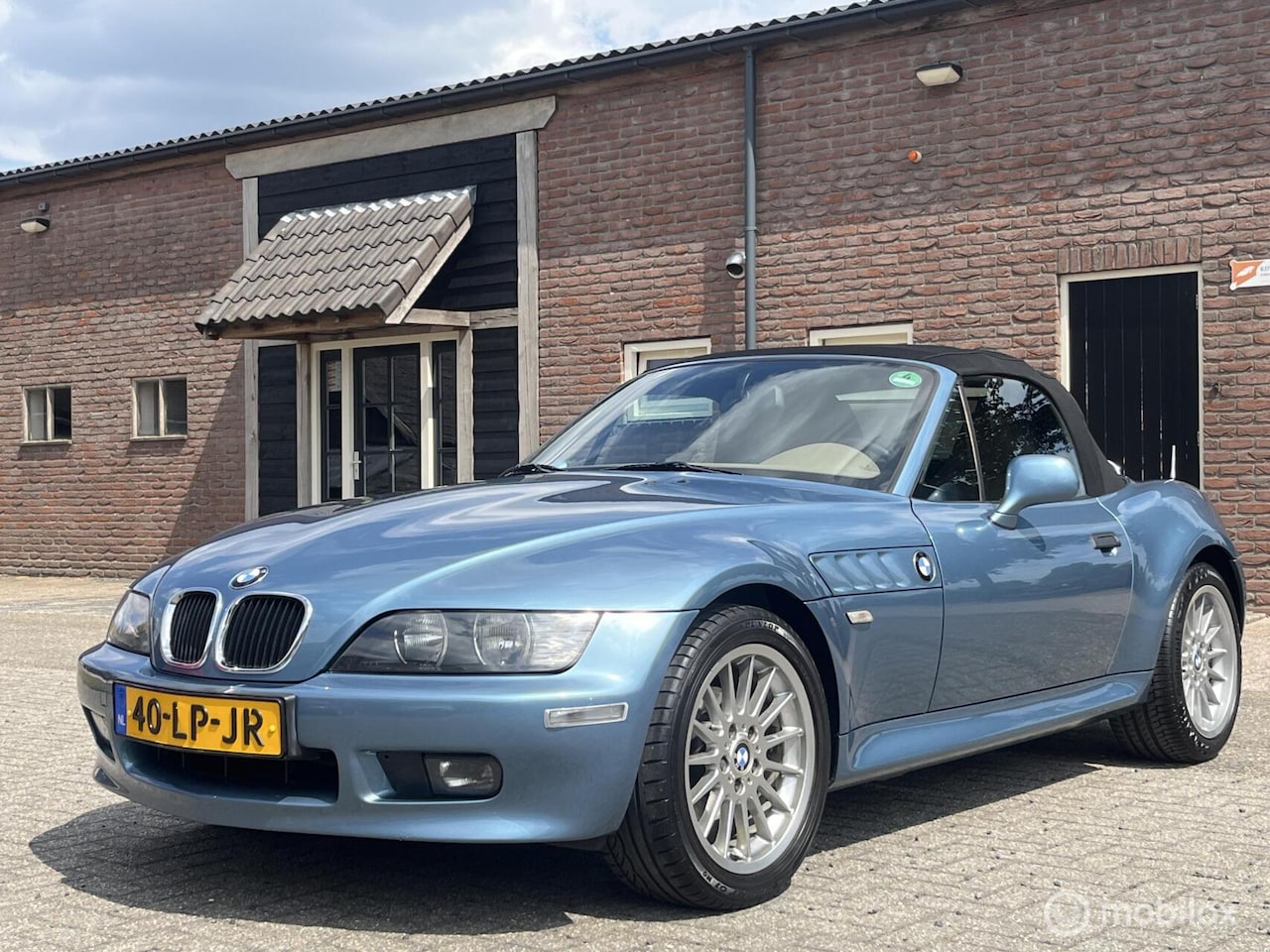 BMW Z3 Roadster - 1.9i Sport Line Leder Sportstoelen l Zeer mooi l Atlanta-blau - AutoWereld.nl