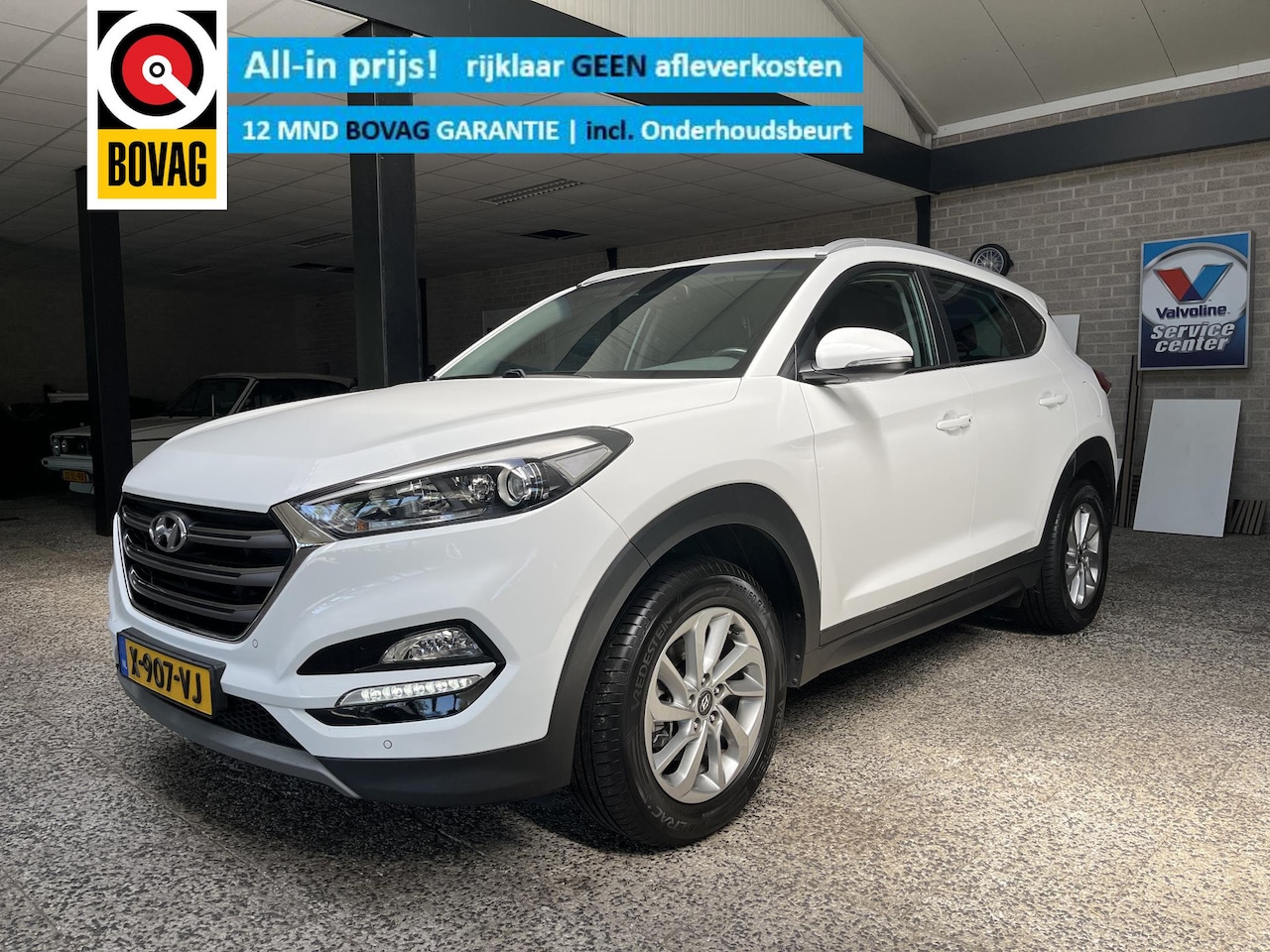 Hyundai Tucson - 1.6 GDi Arizona LEDER / TREKHAAK / CAMERA / NAV / CRUISE CONTROL / LED - AutoWereld.nl