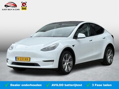 Tesla Model Y - Long Range AWD 75 kWh SOH 87, 8% / Autopilot / 20'' LM ( € 2.300 Nieuwe banden ) / NL Gele