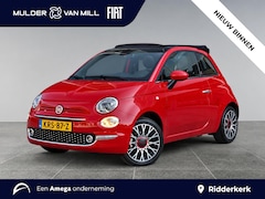 Fiat 500 C - Cabrio RED 1.0 Hybrid 70pk | CLIMA | 16" LM-VELGEN | PARKEERHULP | NAVI | APPLE CARPLAY /