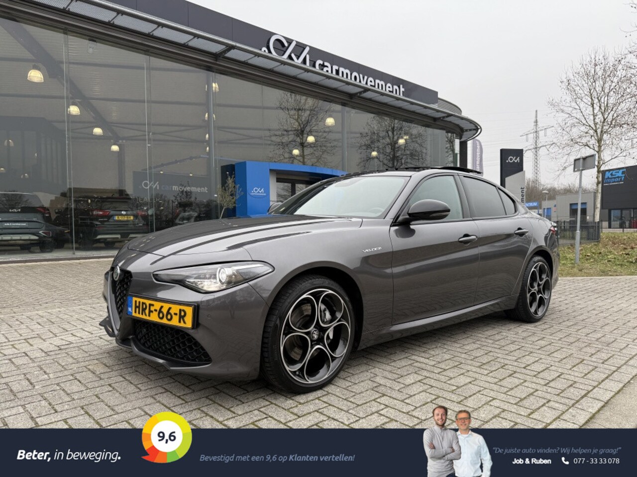 Alfa Romeo Giulia - 2.0 T Q4 Veloce AWD 280PK | Panoramadak | ACC | Navi - AutoWereld.nl