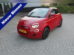 Fiat 500 - Cabrio La Prima 42 kWh Clima-Leder-JBL-Camera-Stoelverwarming SOH 95, 5 %