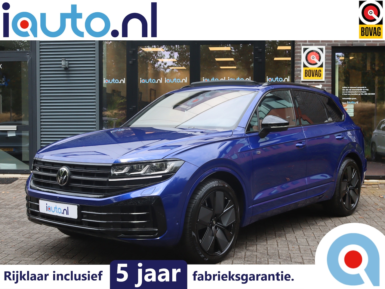 Volkswagen Touareg - 3.0 TSi eHybrid 4MOTION R Edition Pano/IQ.Light HD/Puglia Leder/Dynaudio/360/Head-up/Lucht - AutoWereld.nl