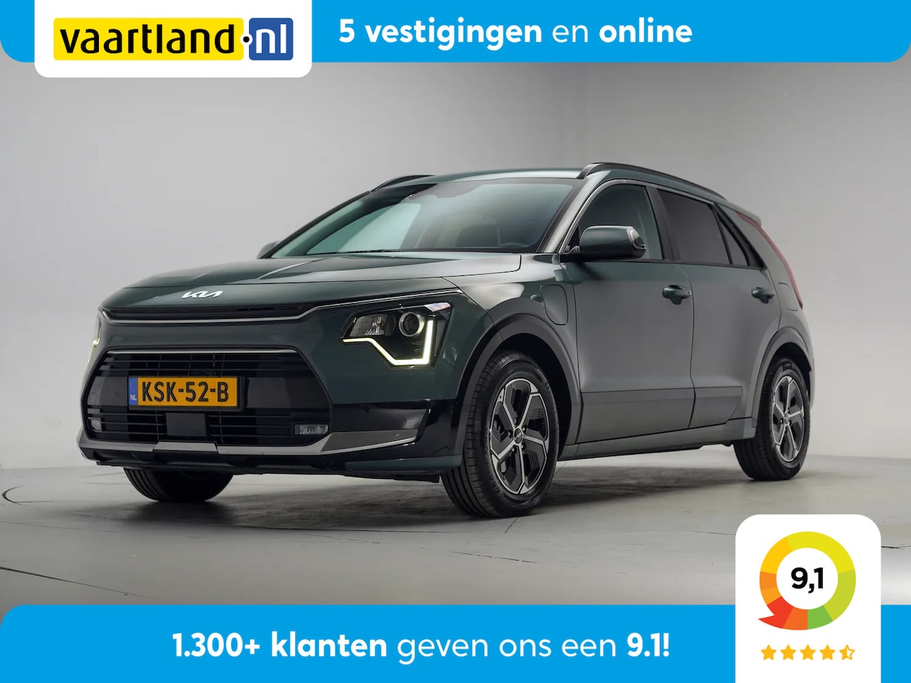 Kia Niro - 1.6 GDi Hybrid DynamicLine Aut. [ Navi Camera Adapt.cruise ] - AutoWereld.nl