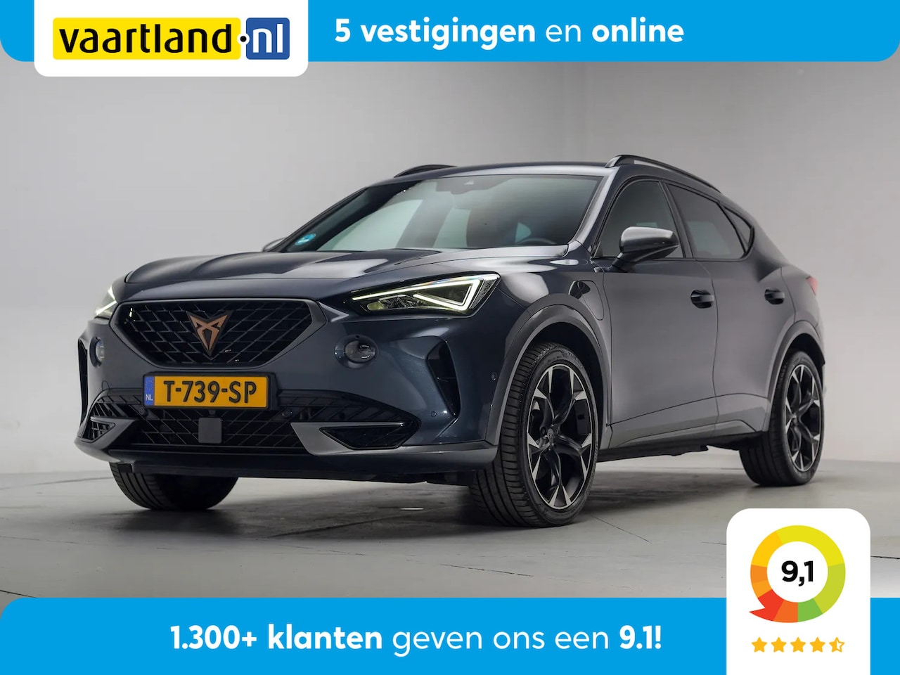 CUPRA Formentor - 1.4 e-Hybrid VZ Performance [ LED Virtual Camera Stuur-&stoelverwarming ] - AutoWereld.nl