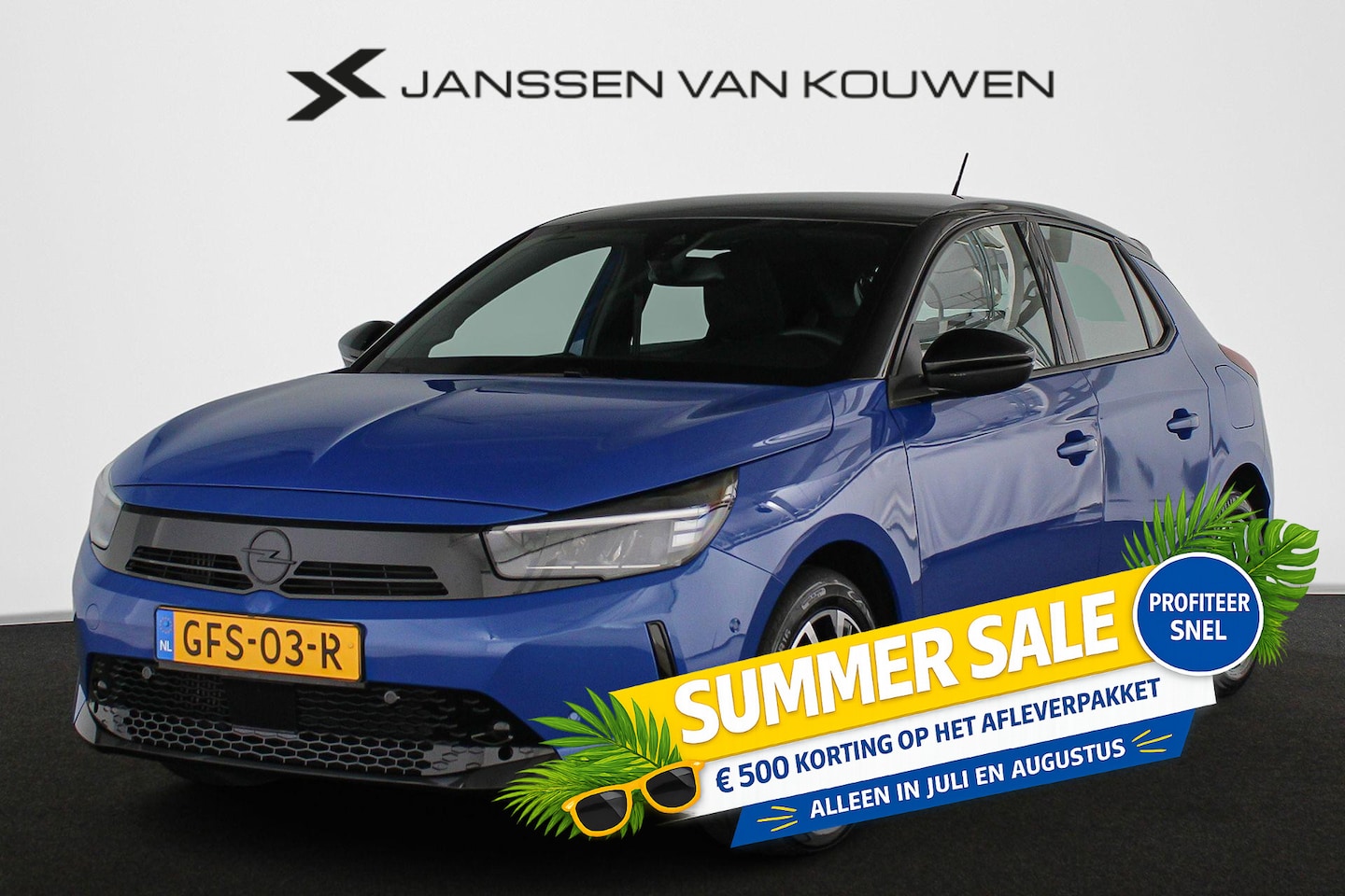 Opel Corsa - 1.2 Turbo Hybrid GS Automaat Camera Apple CarPlay LED Koplampen - AutoWereld.nl