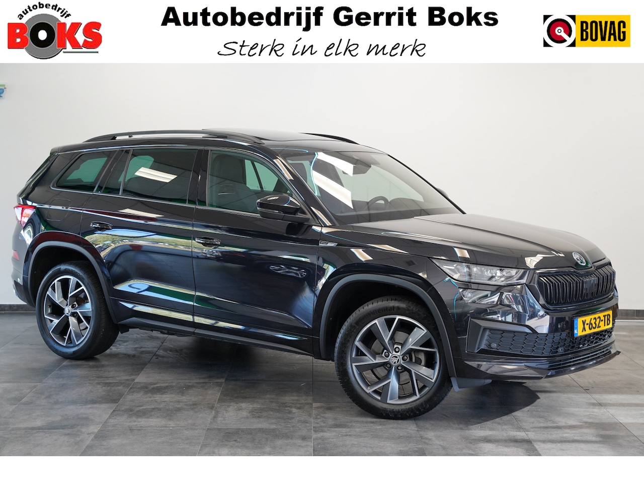 Skoda Kodiaq - 1.5 TSI Sportline Business 7p. Panoramadak Navi Trekhaak 19''LM - AutoWereld.nl