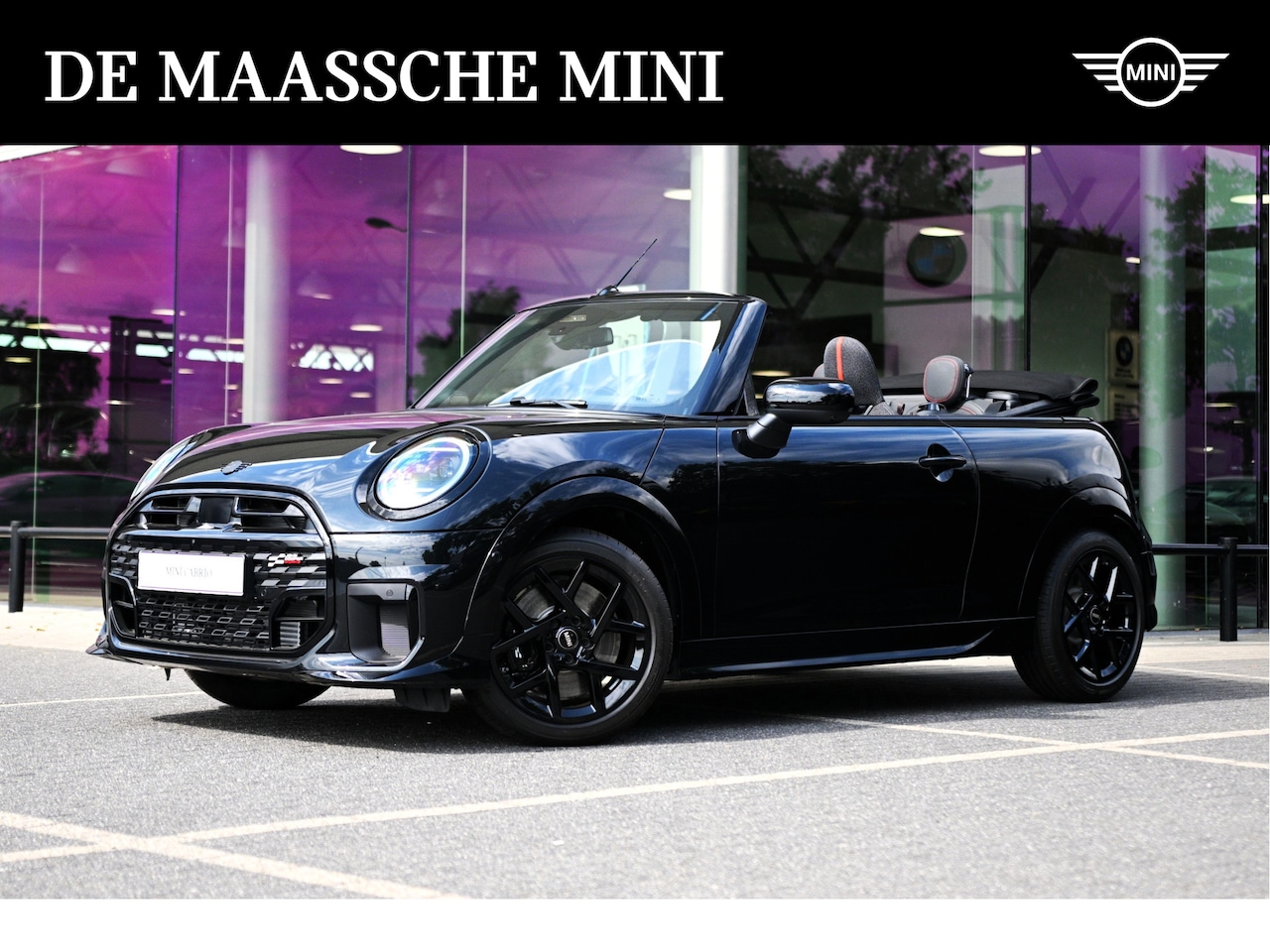 MINI Cabrio - C Automaat / John Cooper Works / Pakket XL / 17" JCW Sprint Spoke black - AutoWereld.nl