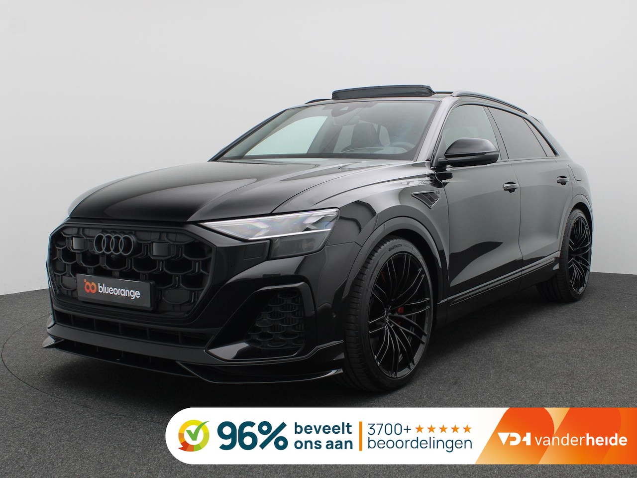 Audi Q8 - 60 TFSI e quattro ABT Aero Competition 490PK ABT-Pakket, 23" Lichtmetaal HR-design, Panora - AutoWereld.nl