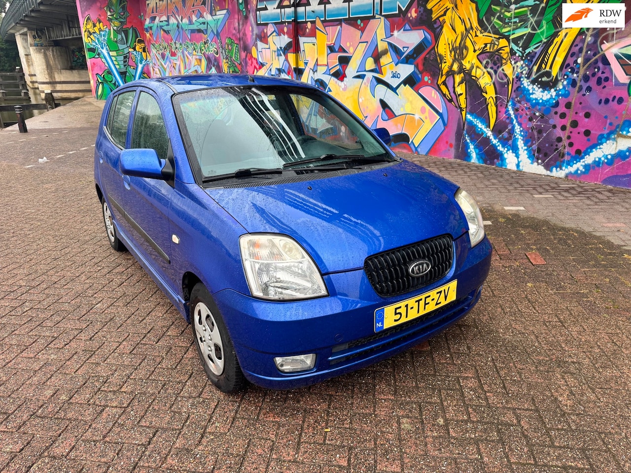 Kia Picanto - 1.0 M-bition airco stuurbekrachtiging apk juni 2027 met 200dkm nap auto rijd echt super go - AutoWereld.nl