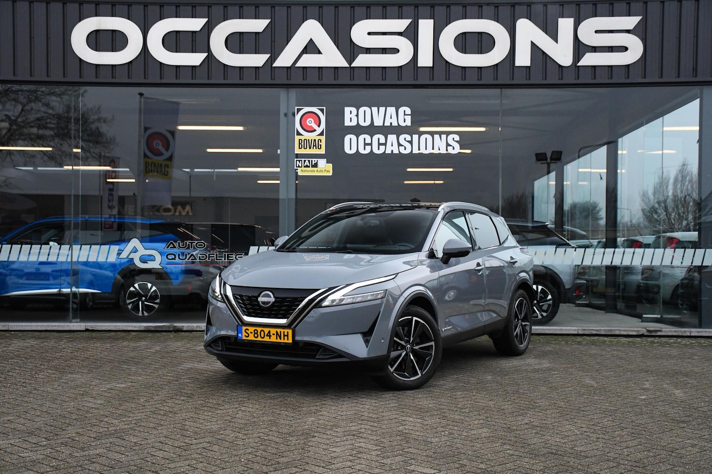 Nissan Qashqai - 1.5 e-Power Tekna Plus PANORAMADAK/ APPLE CARPLAY - AutoWereld.nl