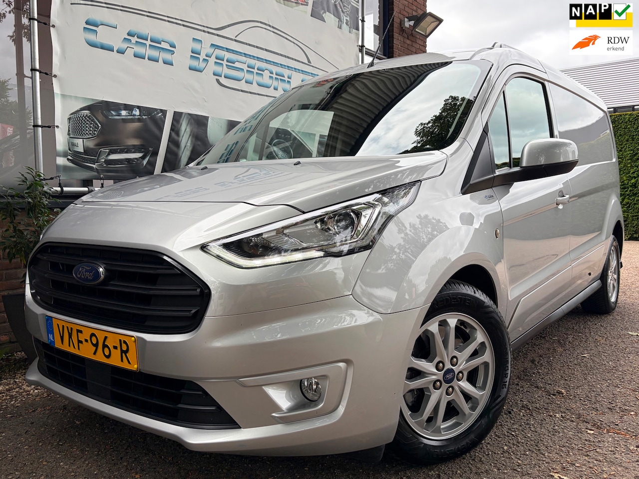 Ford Transit Connect - 1.5 EcoBlue L2 Sport|Automaat|3-zits|keyless|Navi|Camera|Cruise| - AutoWereld.nl