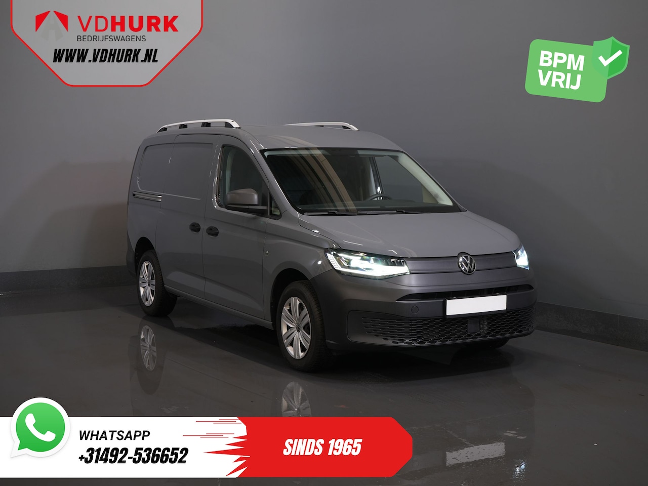 Volkswagen Caddy Cargo Maxi - 2.0 TDI 125 pk LED/ Lage KM/ PDC/ Airco - AutoWereld.nl