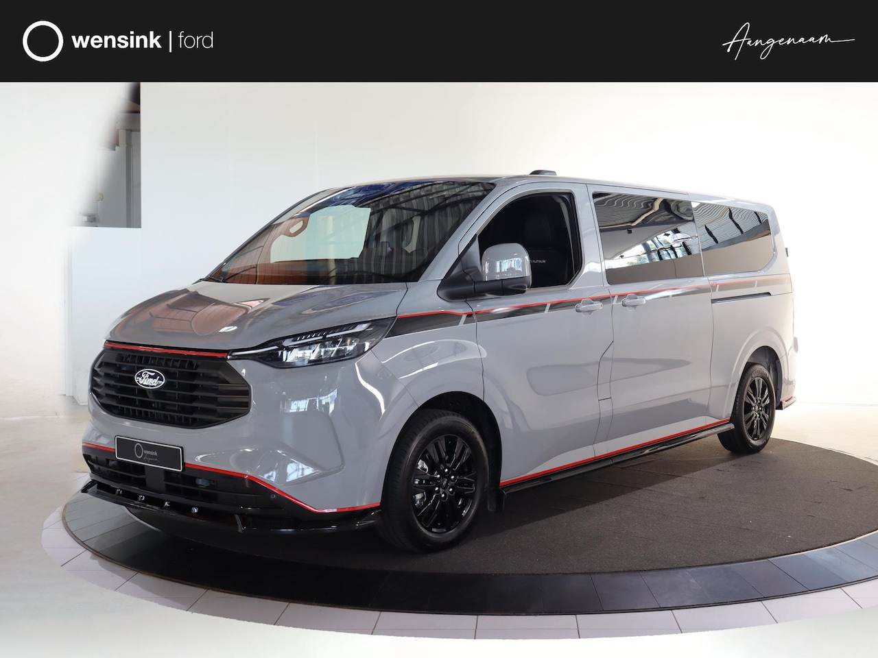 Ford Transit Custom - 320 2.5 PHEV L2H1 Grey Platinum DC Dubbele Cabine Grey Platinum UNIEK! - AutoWereld.nl