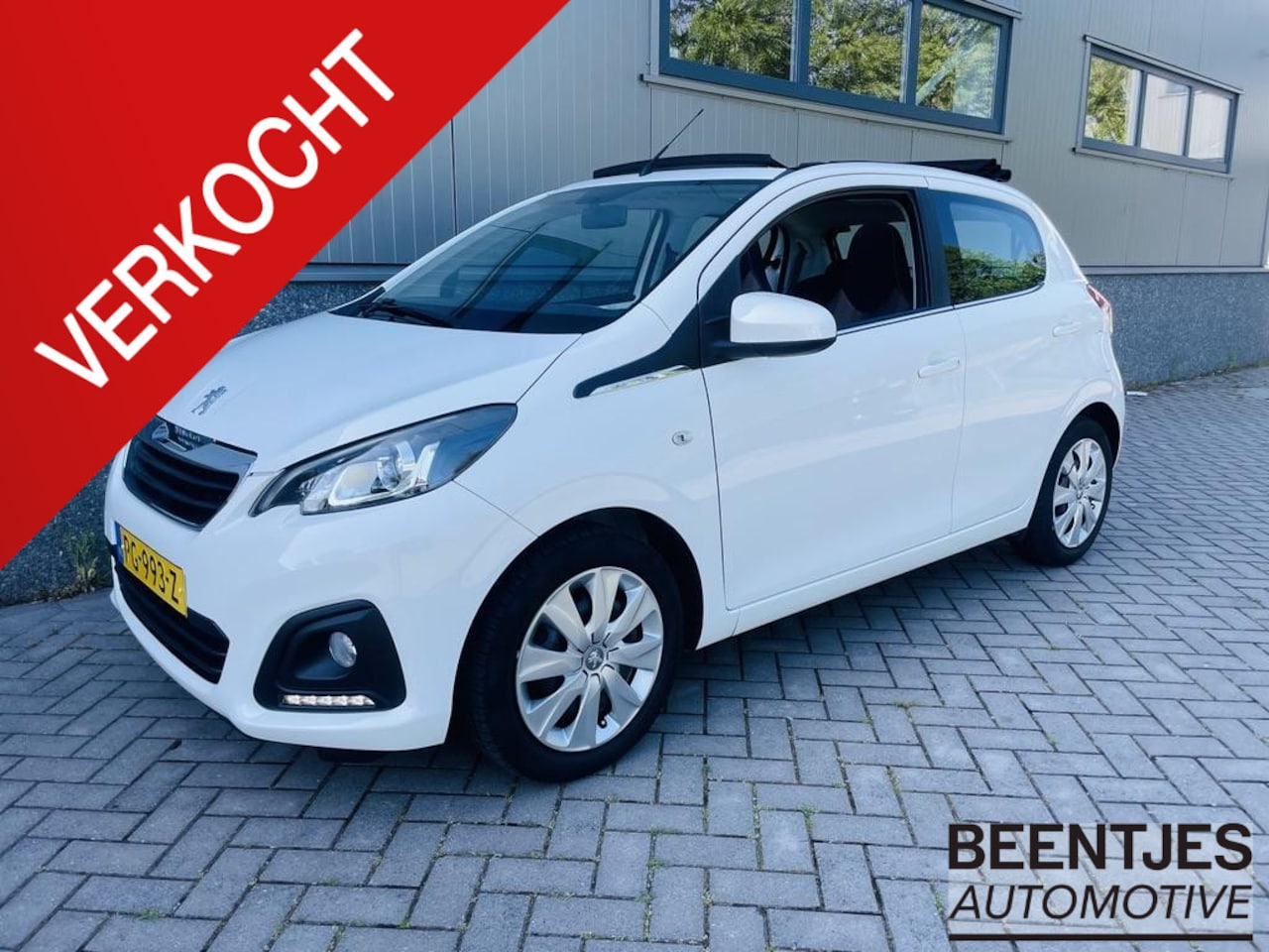 Peugeot 108 - 1.0 e-VTi Active TOP! | Cabrio/Vouwdak | Airco | Bluetooth | Goed Onderhouden - AutoWereld.nl