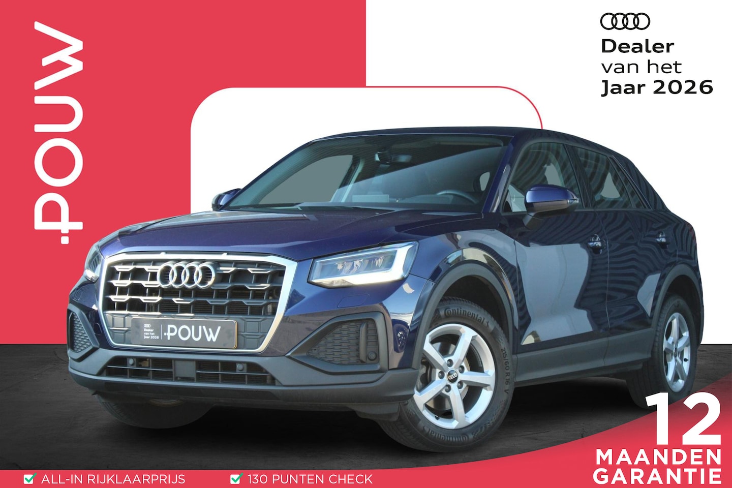 Audi Q2 - 30 TFSI 110pk Pro Line | Adaptieve cruise control | Carplay | Hold assist | Draadloos tele - AutoWereld.nl