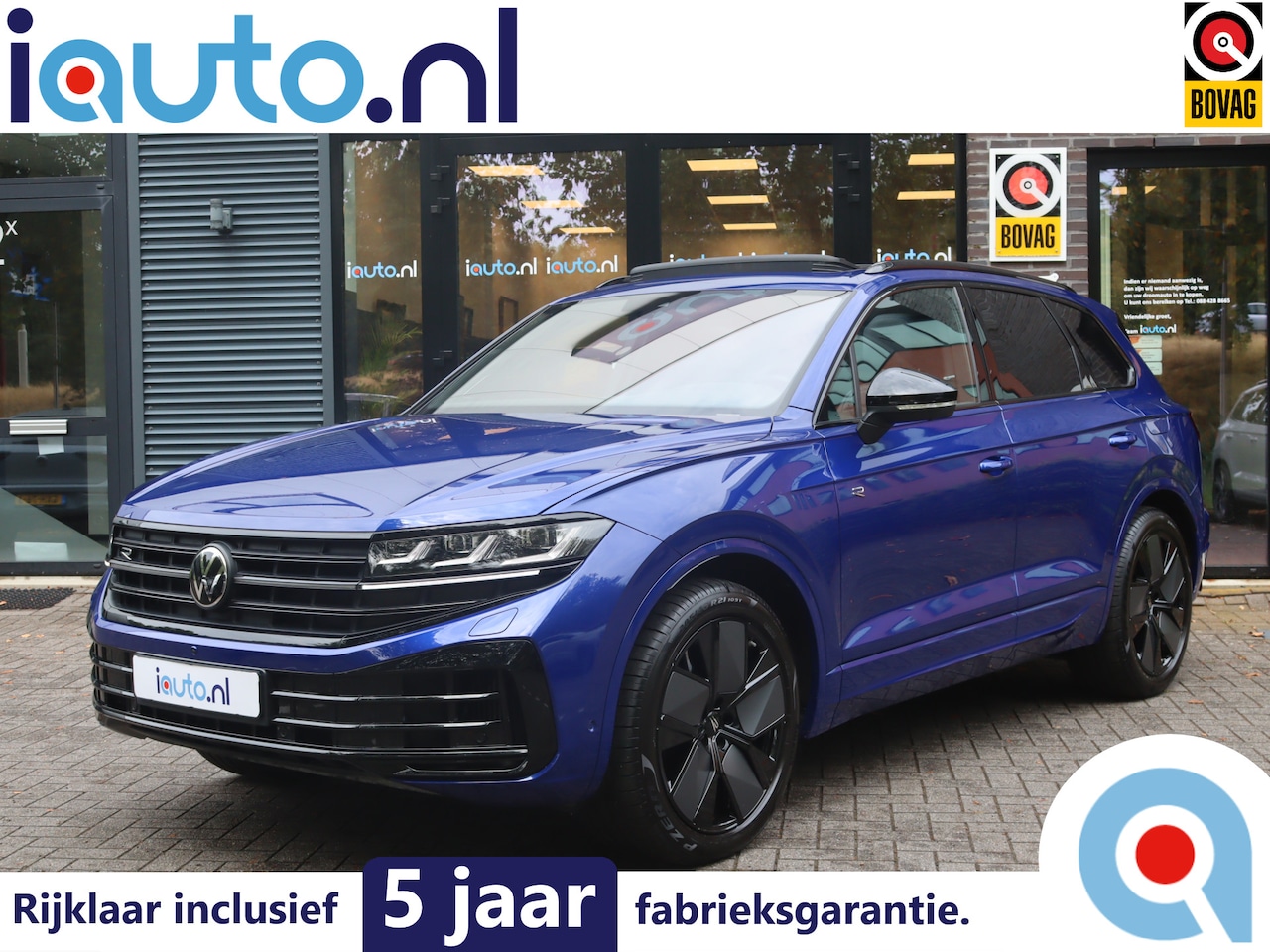 Volkswagen Touareg - 3.0 TSi eHybrid 4MOTION R Edition Pano/IQ.Light HD/Puglia Leder/Dynaudio/360/Head-up/Lucht - AutoWereld.nl