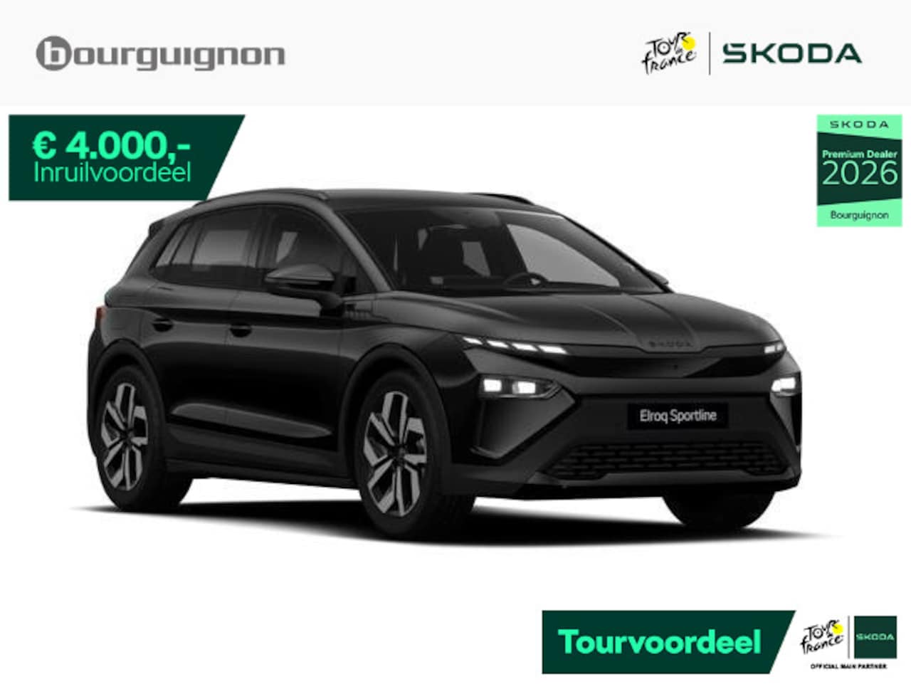Skoda Elroq - Sportline 85 | 286PK | Trekhaak | Canton audio | Head-up display | 360 camera - AutoWereld.nl