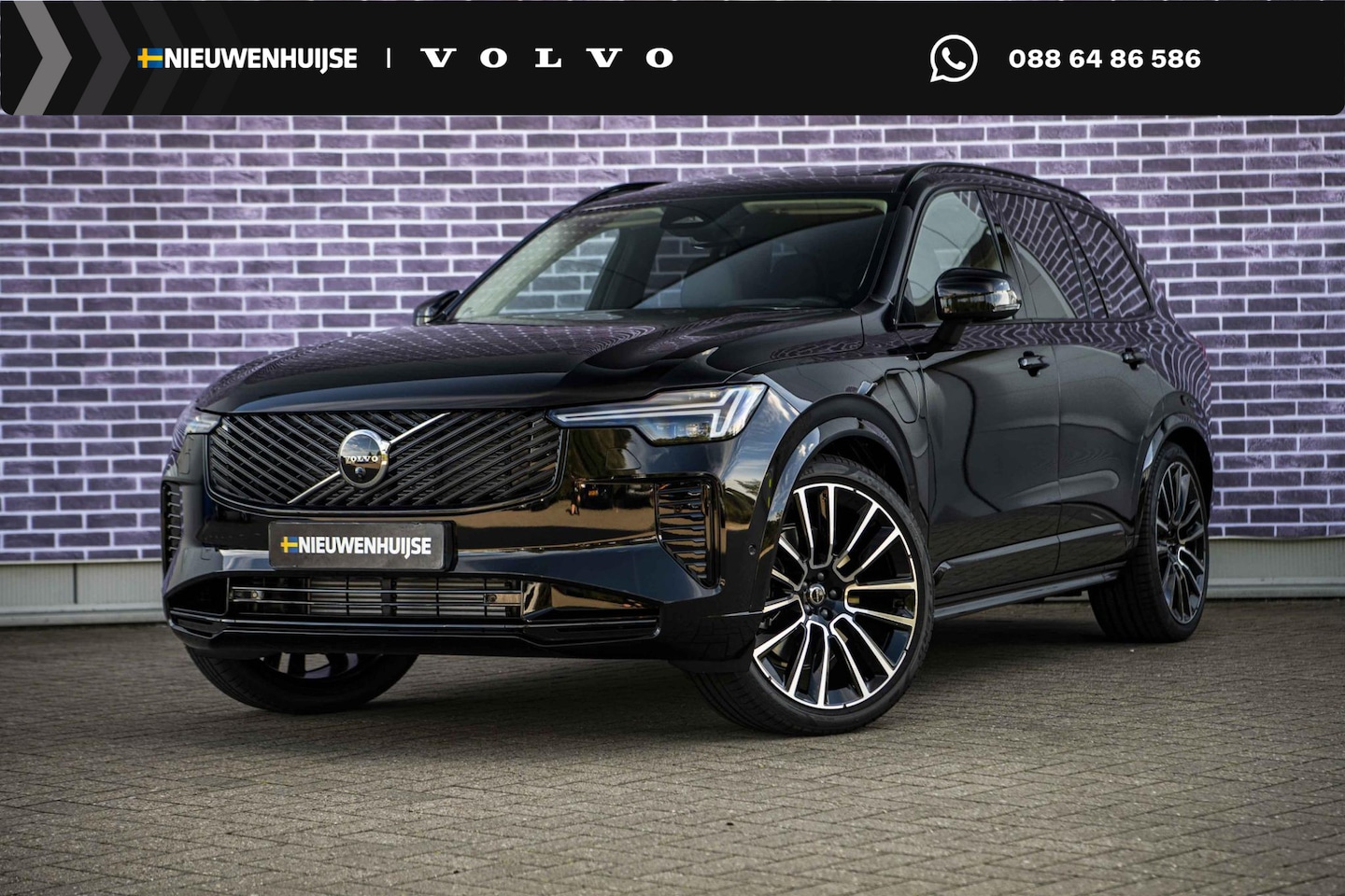 Volvo XC90 - T8 Plug-in hybrid AWD Ultra Dark Exec. Ed. | Executive | Luchtvering | Gelaagd Glas | Bowe - AutoWereld.nl