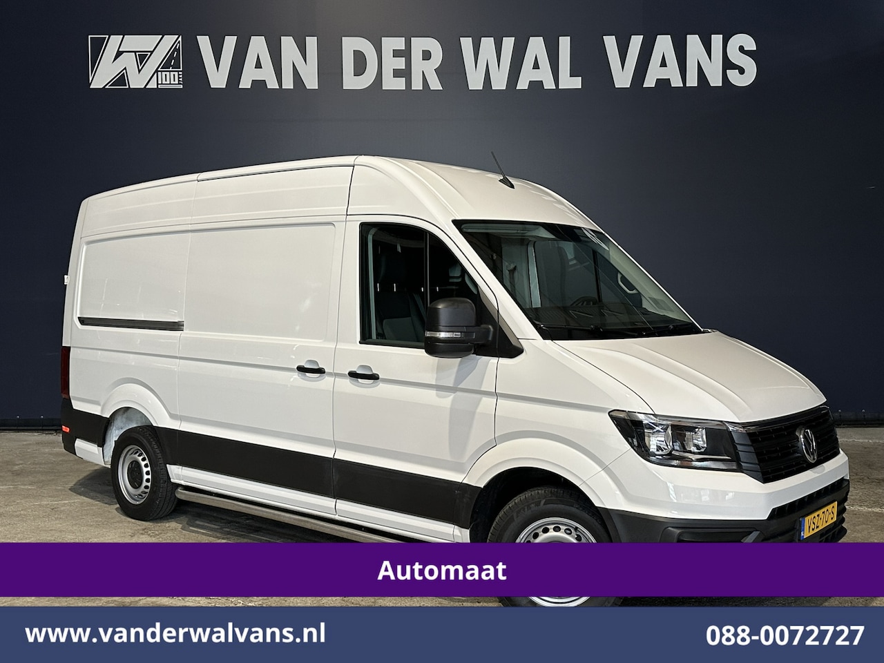 Volkswagen Crafter - 2.0 TDI 141pk Automaat L3H3 L2H2 Euro6 Airco | Camera | Apple Carplay | 3000kg Trekhaak | - AutoWereld.nl