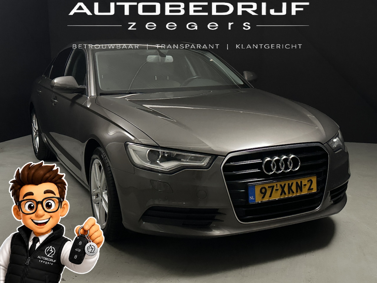 Audi A6 Limousine - 2.0 TFSI Business Edition *Navi*AC*Heatseat* - AutoWereld.nl