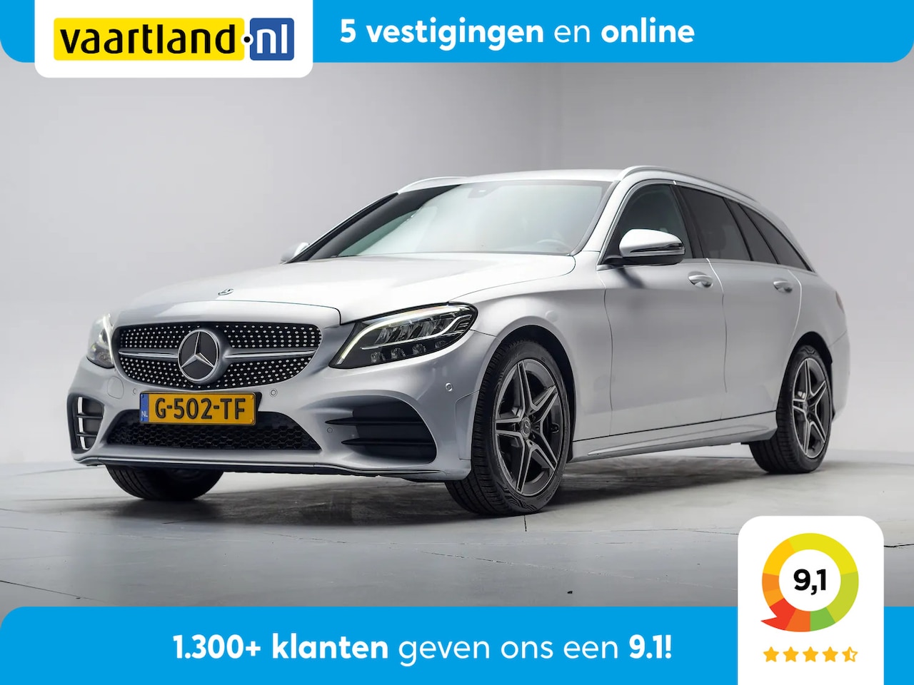 Mercedes-Benz C-klasse Estate - Business Solution AMG Limited [ Camera Stoelverwarming Half leder ] - AutoWereld.nl