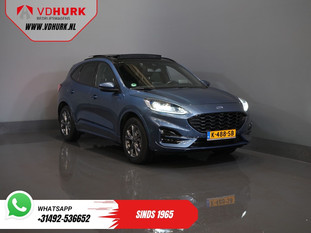 Ford Kuga - 2.5 PHEV 225 pk ST-Line X NL Auto/ Pano/ Adapt.Cruise/ B&O/ Alarm III/ Elek.Klep/ Afn.Trek - AutoWereld.nl