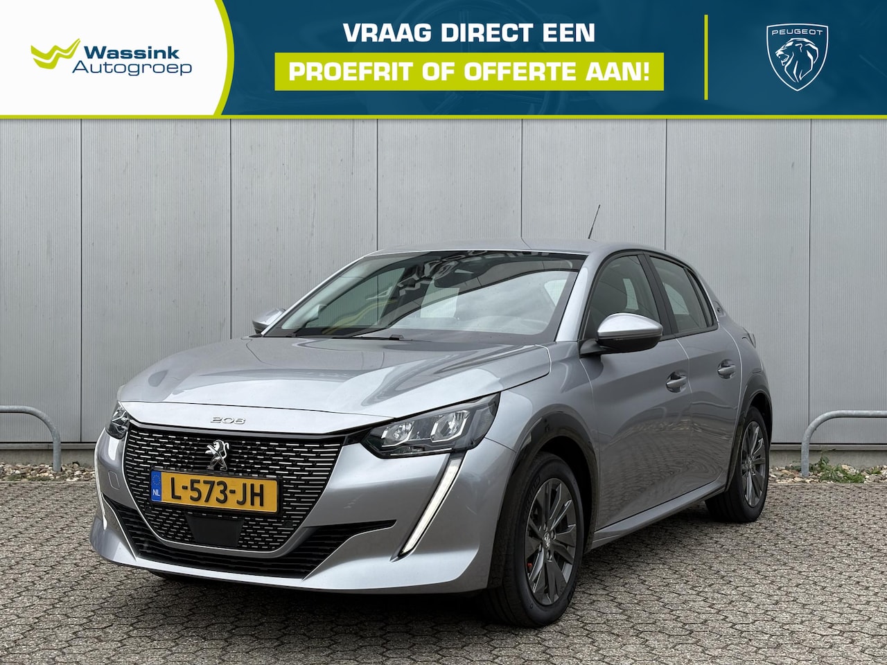 Peugeot e-208 - EV Blue Lease Active 50 kWh | SOH 92% | Carplay | Keyless | Cruise Control | Navigatie | D - AutoWereld.nl