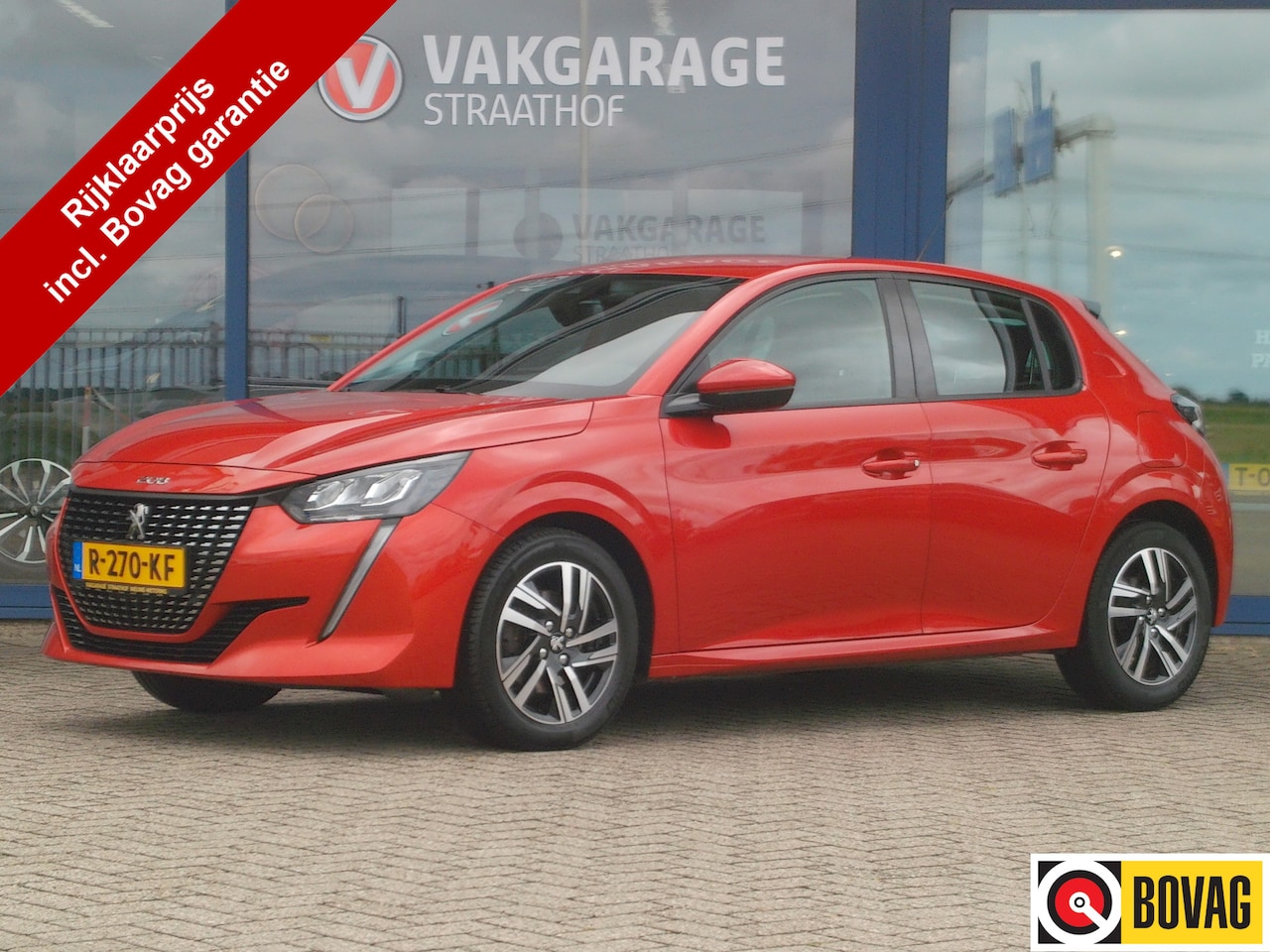 Peugeot 208 - 1.2 Allure, Carplay + Android Auto / Dig. Cockpit / Full LED. / Sensoren / Climate Control - AutoWereld.nl