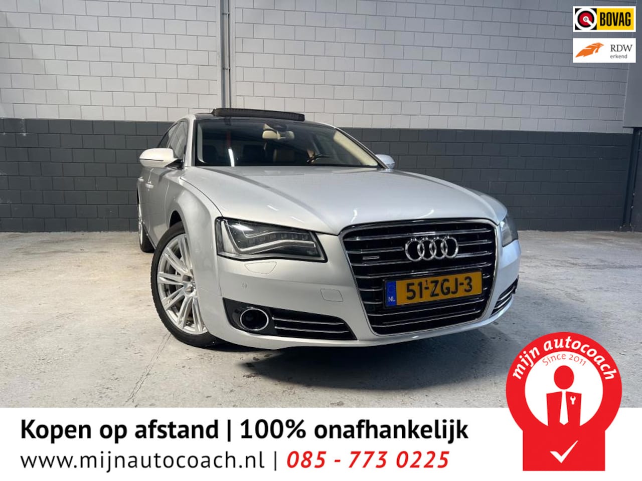 Audi A8 - 3.0 TDI quattro Lang Pro Line 3.0 TDI quattro Lang Pro Line+ - AutoWereld.nl