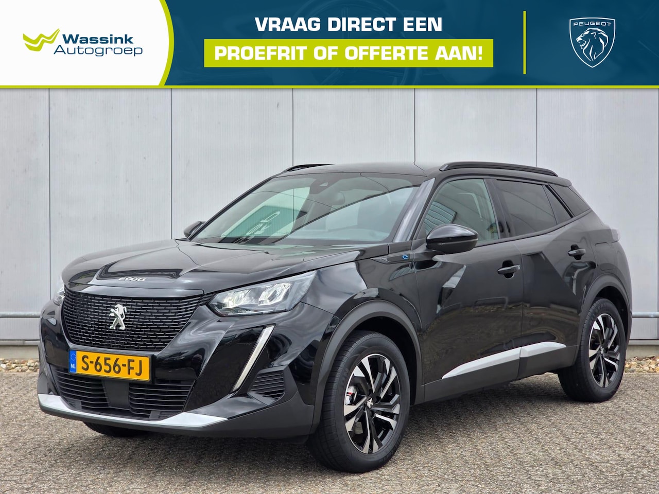 Peugeot e-2008 - EV Allure Pack 50 kWh Navigatie | Parkeercamera | SOH 94% - AutoWereld.nl