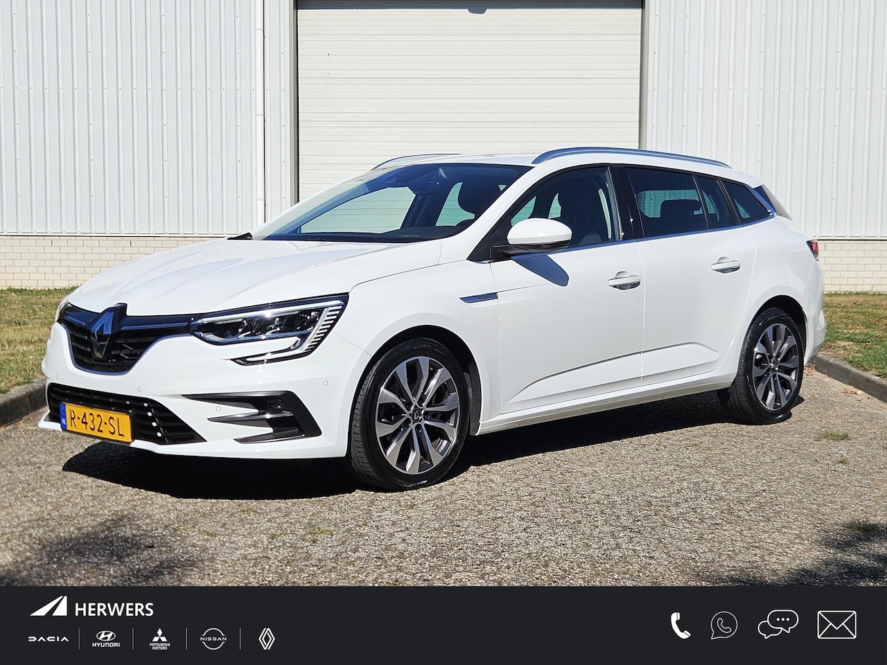 Renault Mégane Estate - 1.3 TCe 140 Techno / Trekhaak / Dealeronderhouden / Adaptieve Cruise control / Stoel&stuur - AutoWereld.nl