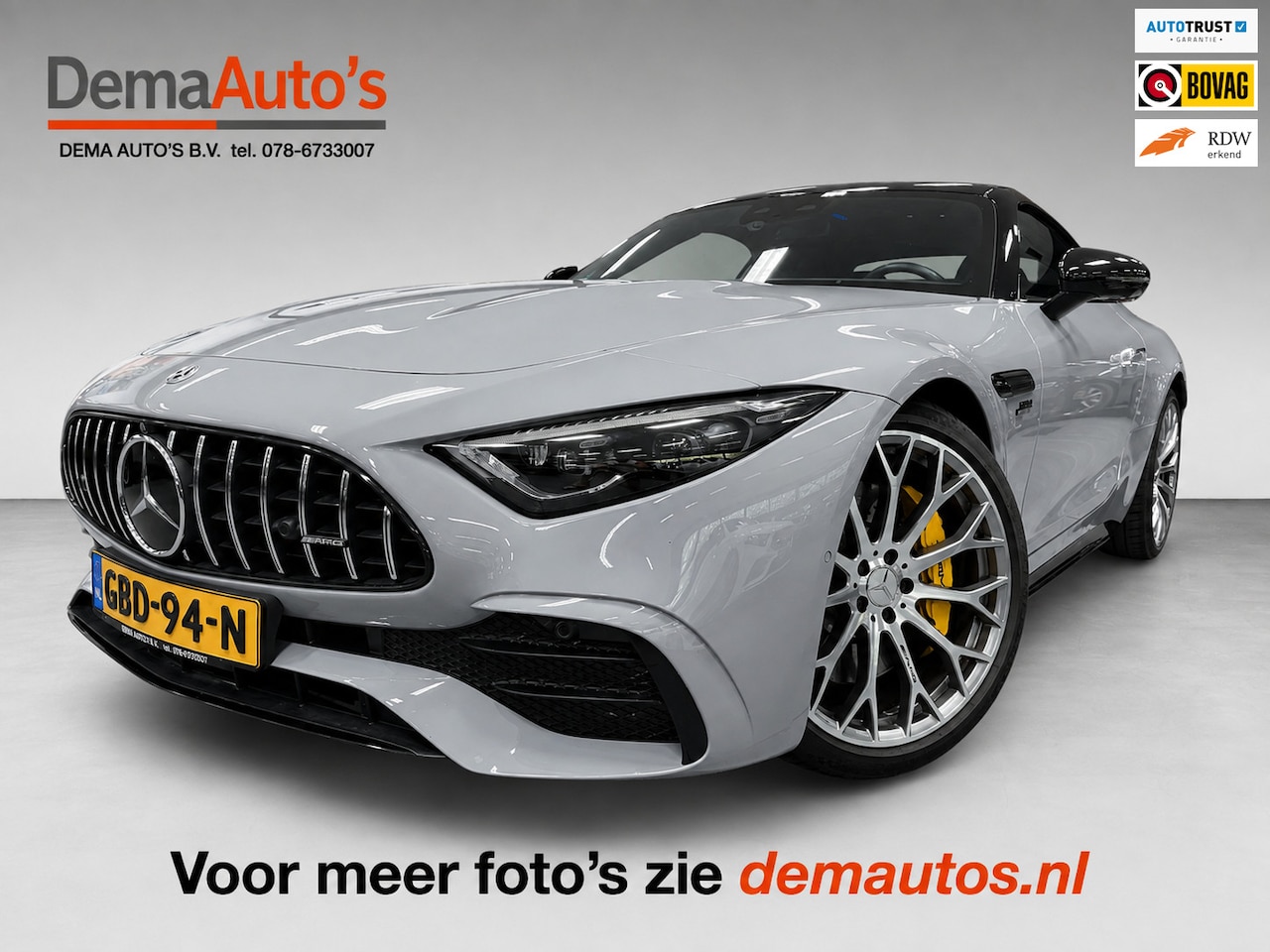Mercedes-Benz SL-klasse Roadster - AMG 43 FULL-OPTION!! - AutoWereld.nl
