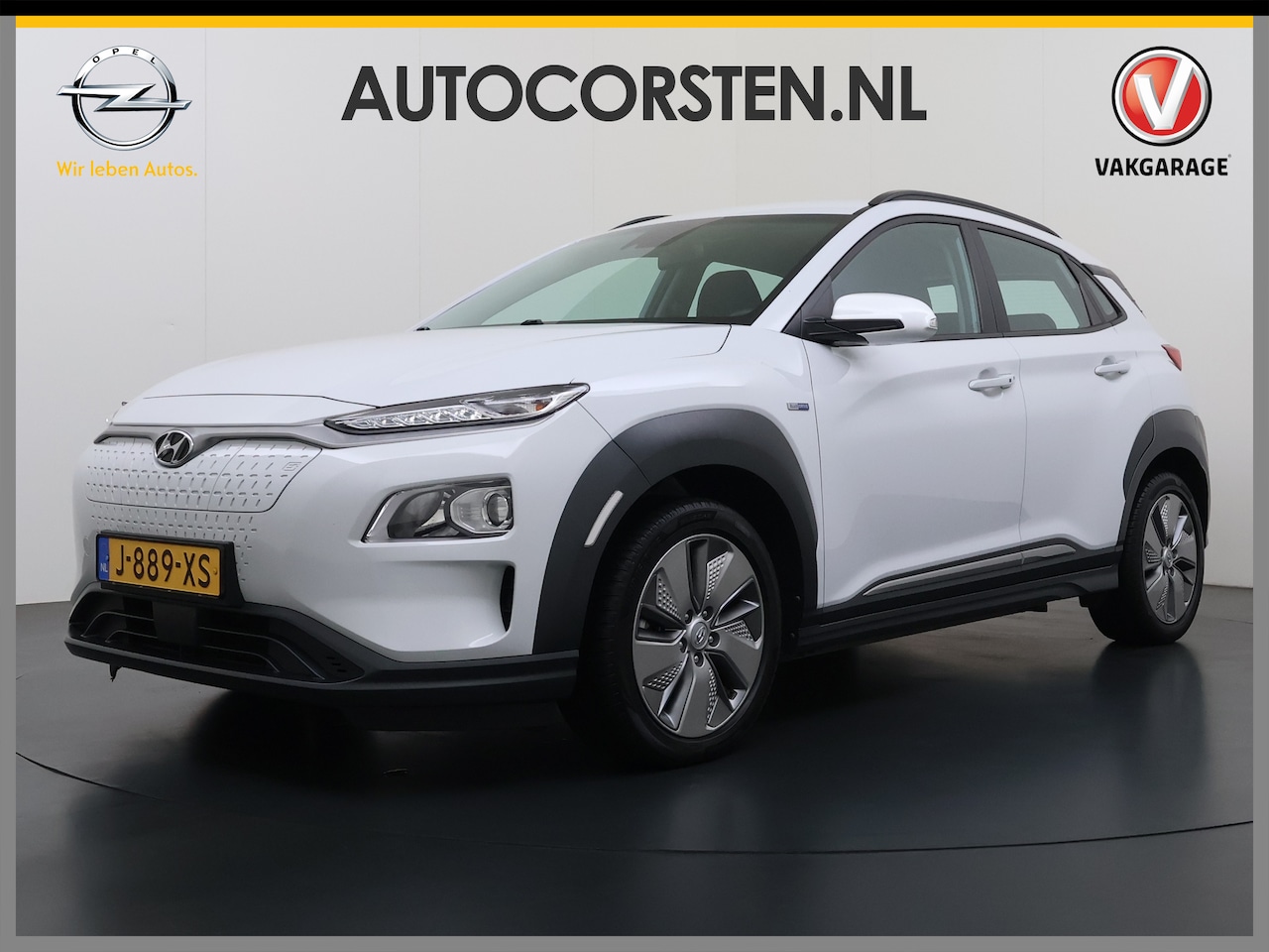 Hyundai Kona Electric - EV Comfort 64kWh 3-Fase Laden Warmtepomp Adap.Cruise SOH 100% Camera Navi* Apple Carplay A - AutoWereld.nl