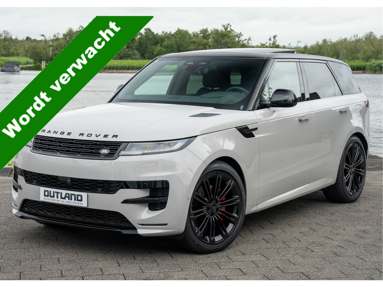 Land Rover Range Rover Sport - P550e Autobiography | VERWACHT | Borasco Grey | Full Options | Enhanced Black Pack | Rode - AutoWereld.nl