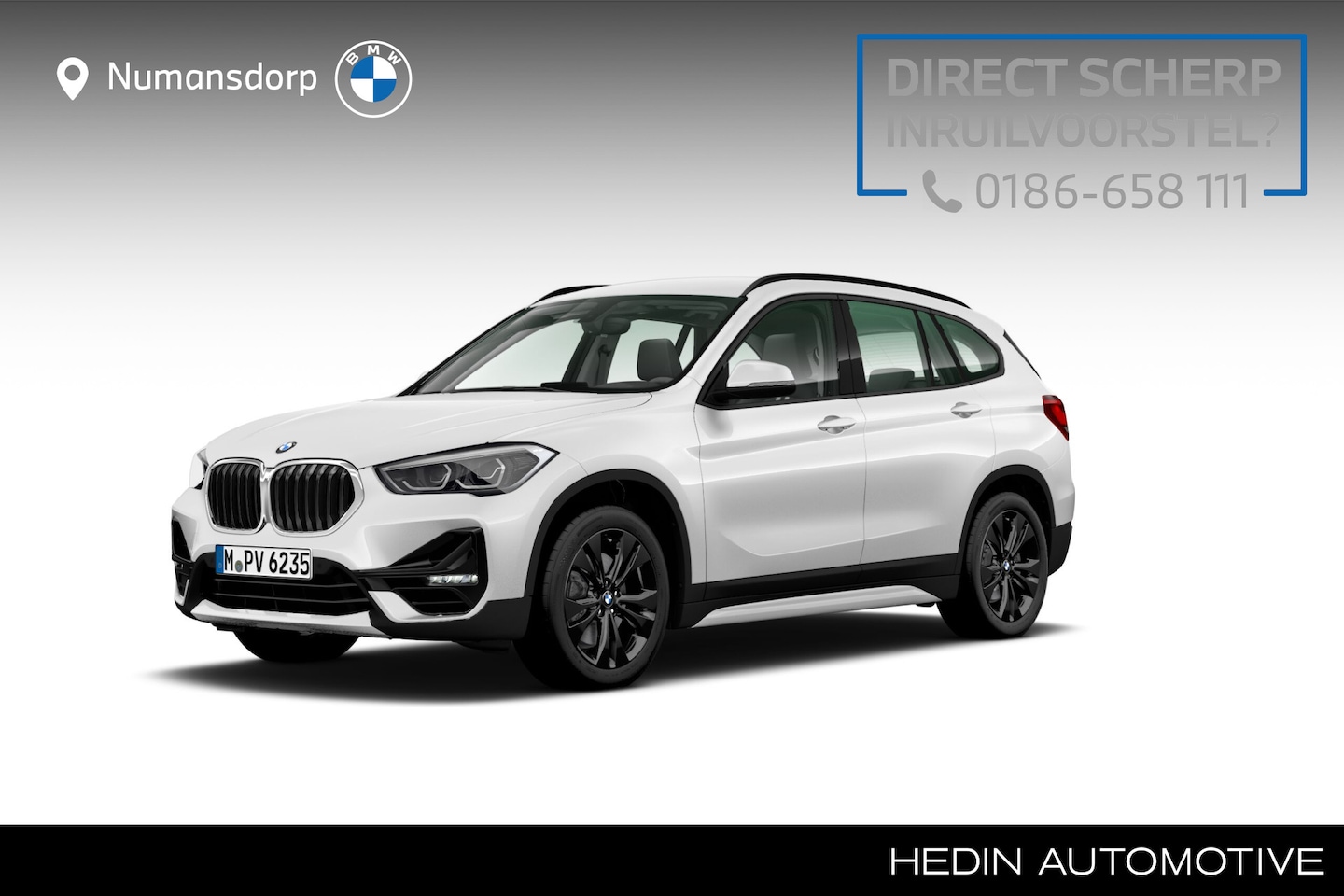 BMW X1 - sDrive18i | Sportline | Trekhaak | Wit metallic | Navi Plus | HiFi | Head up - AutoWereld.nl