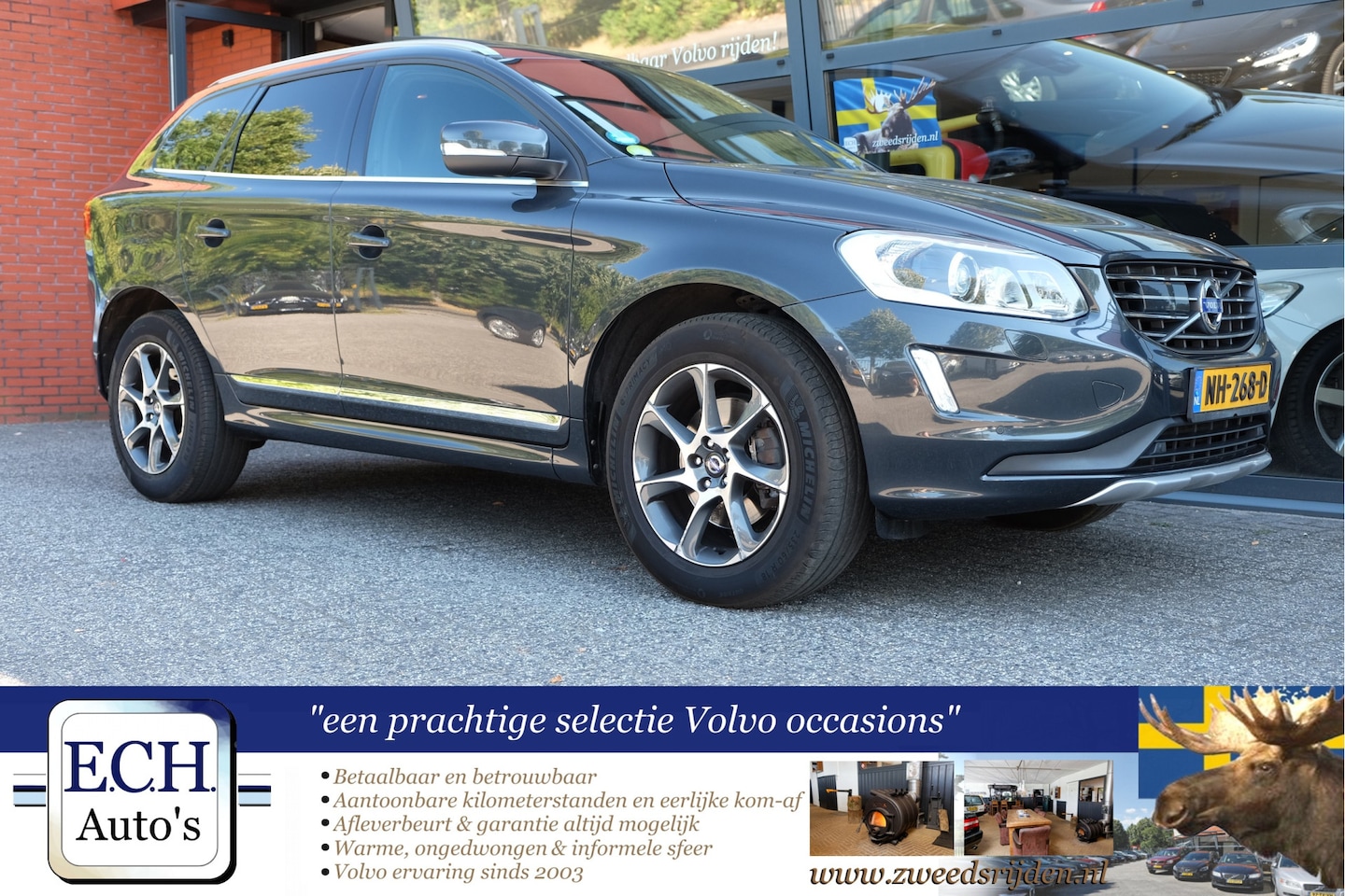 Volvo XC60 - D4 Aut. Summum, Panoramadak, Adaptive Cruise, Trekhaak - AutoWereld.nl