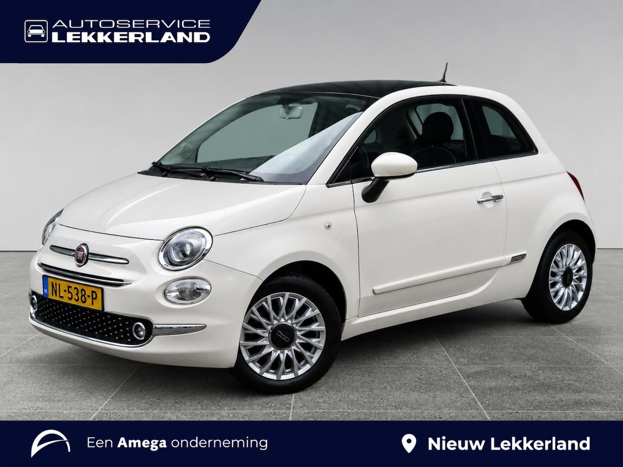 Fiat 500 - 1.2 Lounge | AIRCO | NAVI | PANO-DAK | - AutoWereld.nl