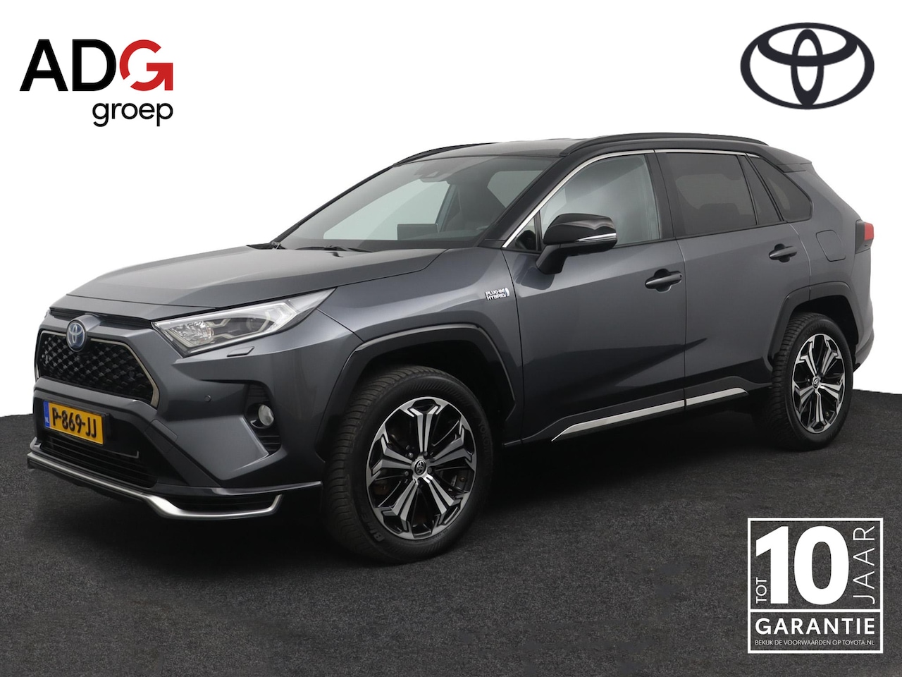 Toyota RAV4 - 2.5 Plug-in Hybrid AWD Bi-Tone Plus | Trekhaak | 1500 kg trekgewicht | 360 graden Camera | - AutoWereld.nl