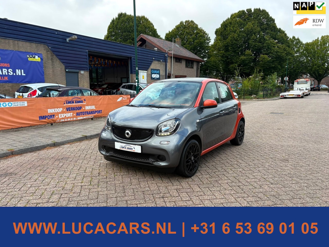 Smart Forfour - 1.0 Passion Edition 1 2X SLEUTEL + BOEKJES! - AutoWereld.nl