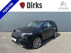 Jeep Compass - 1.5T e-Hybrid Summit (Leder incl verwarming/koeling/geheugen - Elektrische Klep - Adaptiev
