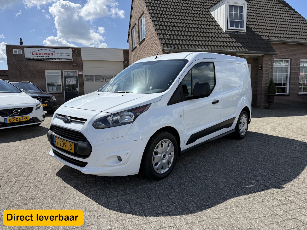Ford Transit Connect - 1.5 TDCI Airco Schuifd + Ramen (Sortimo inrichting) - AutoWereld.nl