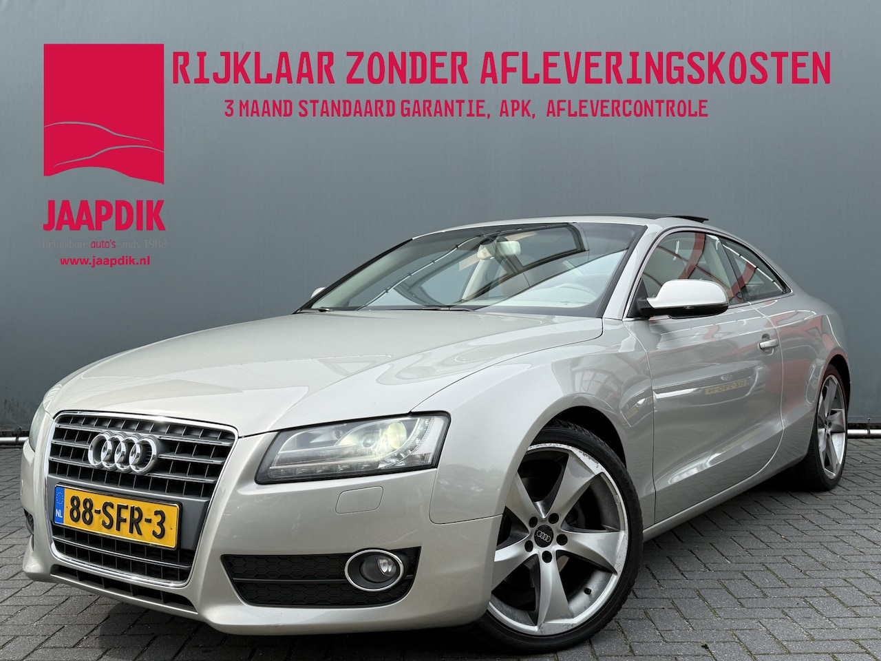 Audi A5 Coupé - BWJ 2011 2.0 180 PK TFSI Pro Line Business PANO | TREKHAAK | LEDER | NAVI | CLIMA | CRUISE - AutoWereld.nl