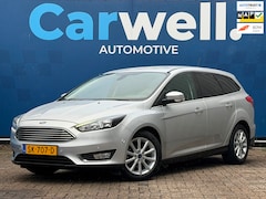 Ford Focus Wagon - 1.0 Titanium|2e Eigenaar|6Bak-125PK|Trekhaak|Navi|Climate|Cruise|PDC V+A|CarPLay|N.A.P|Apk