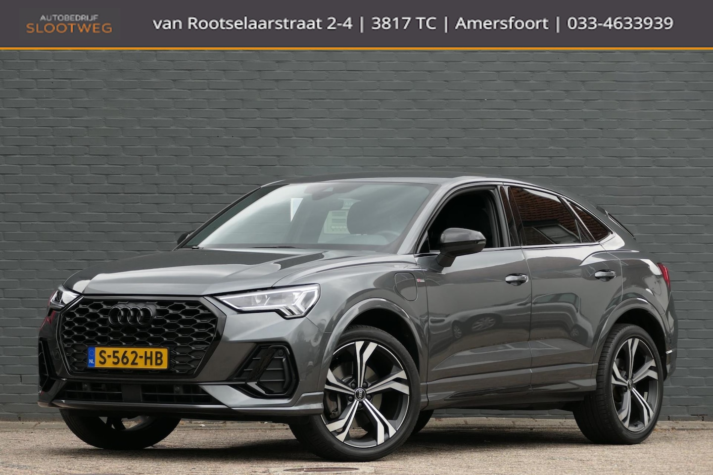 Audi Q3 Sportback - 45 TFSI e S-Line Black Optiek | NAP | 20Inch | Leer | Acc | Camera | Trekhaak - AutoWereld.nl