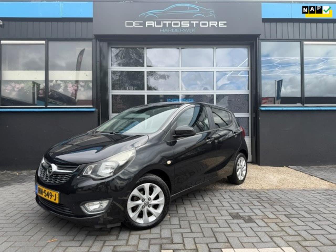 Opel Karl - 1.0 ecoFLEX Cosmo Airco Stoelverwarming Stuurverwarming Half Leer PDC Nette Auto !!! - AutoWereld.nl
