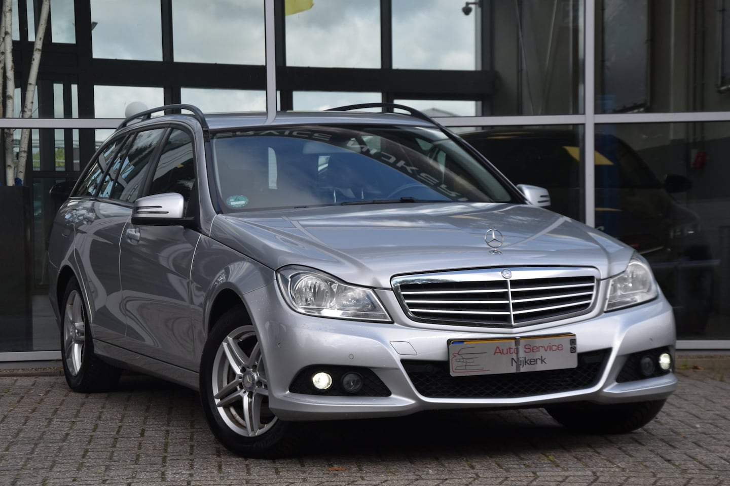 Mercedes-Benz C-klasse Estate - 220 CDI Airco Pdc Nav. Bj.2014 Lm-Velgen Nette Auto - AutoWereld.nl