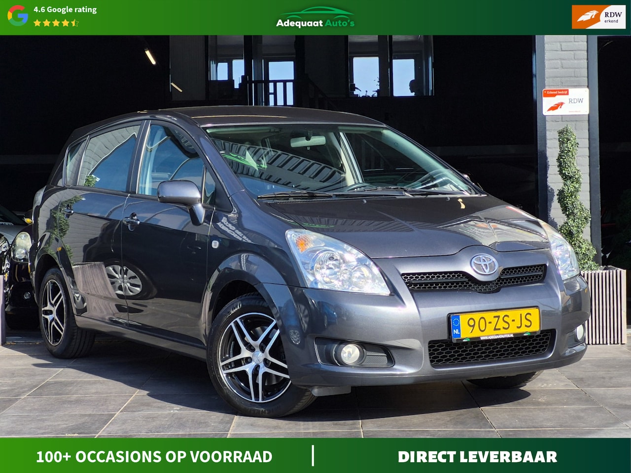 Toyota Verso - 1.8 VVT-i Sol|APK|NAP|Airco|Trekhaak|Cruise - AutoWereld.nl