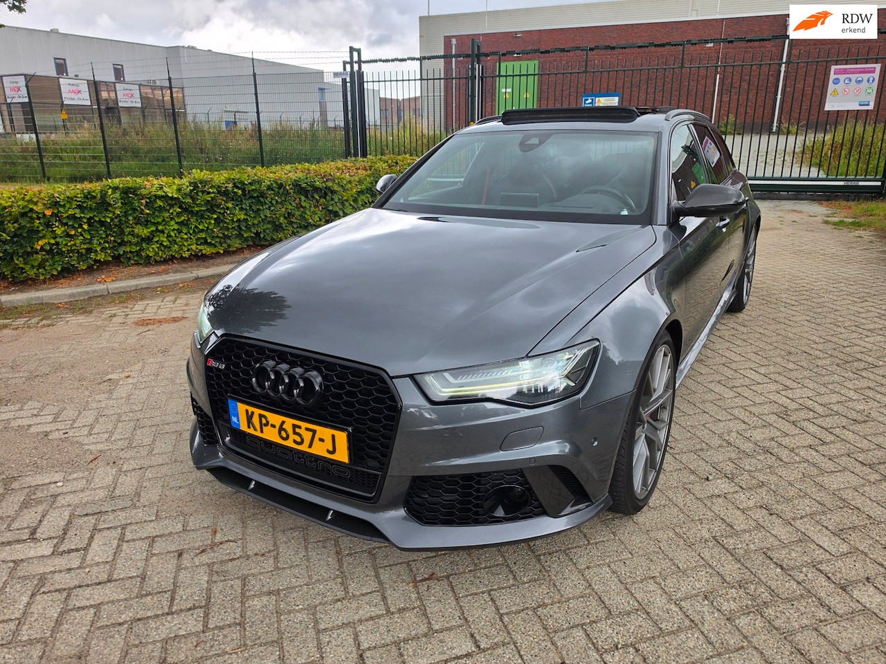 Audi RS6 - Avant 4.0 TFSI CARBON EXCLUSIVE HUD B&O PANO NIGHTVISION VOL! - AutoWereld.nl