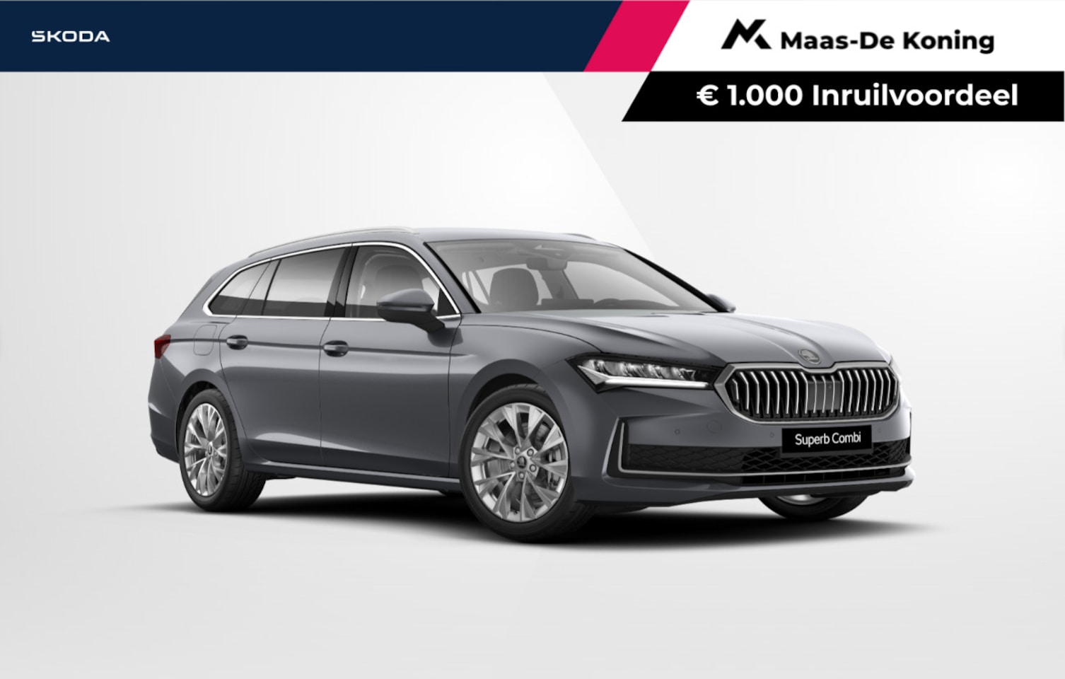 Skoda Superb Combi - Business Edition 1.5 TSI PHEV 150 kW / 204 PK Comb | Mettalic Lak | Trekhaak Wegklapbaar | - AutoWereld.nl